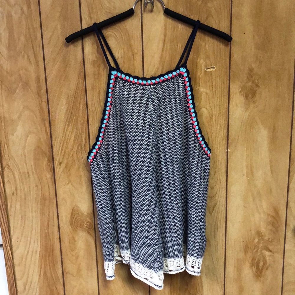 Mossimo Crochet knit tank top
